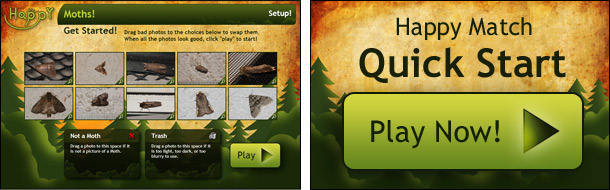 Happy Match! A citizen science classification game.